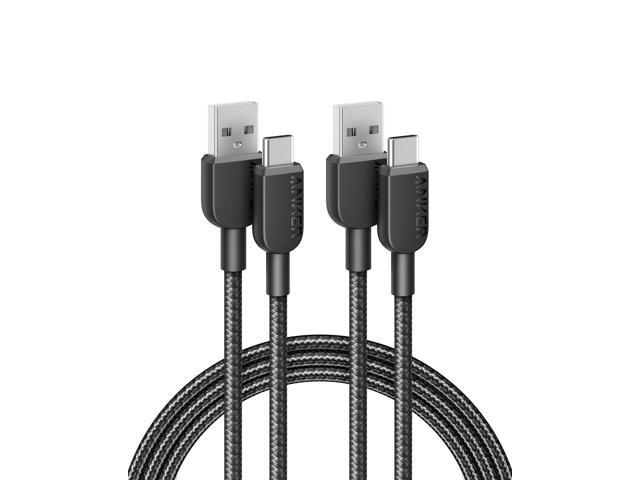 Anker USB c charger cable 2 Pack, 6ft], 310 Type c charger cable Fast charging, Braided USB A to USB c cable Fast charging for Samsung galaxy Note...