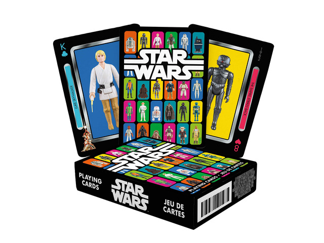 STAR WARS Vintage Kenner Action Figures Playing Cards STAR WARS Vintage Kenner Action Figures Playing Cards