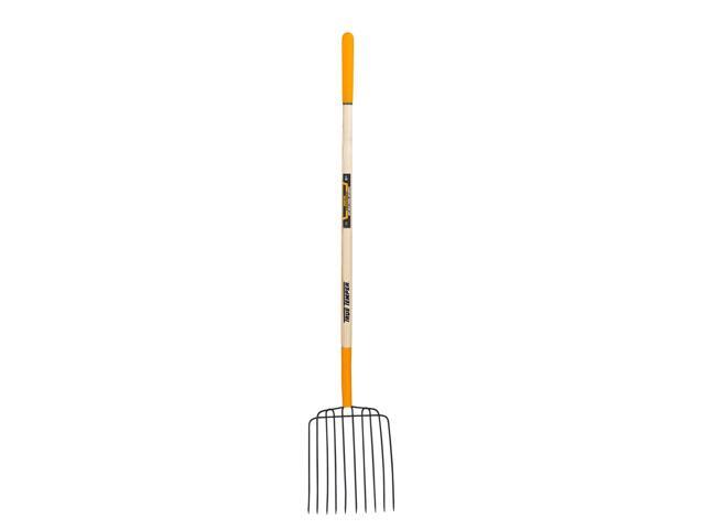 TRUE TEMPER 28124GR Ensilage Fork,10 Tines,Wood Handle