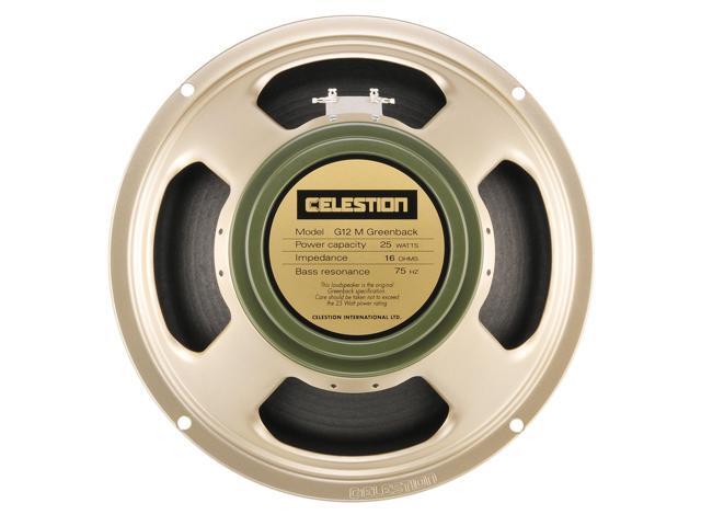 Celestion G12M Greenback 12 Inch Guitar Speaker 25 Watts - (16 Ohm)