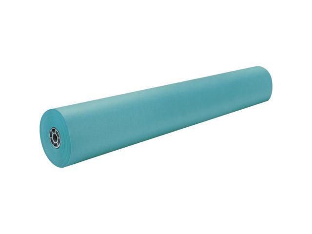 Pacon Rainbow Duo-Finish Colored Kraft Paper 35 lbs. 36' x 1000 ft Aqua 63160