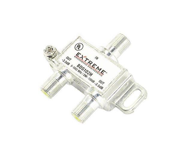 Extreme BDS102H 2-Way Digital Coaxial Cable Splitter 1GHz Universal Signal Splitter - image 10