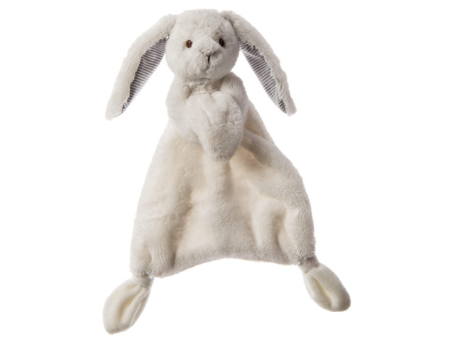 Mary Meyer Lovey Soft Toy Silky White Bunny 13''