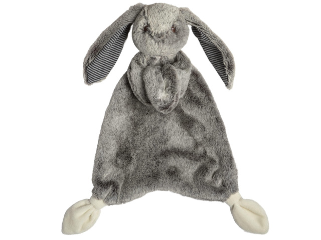 Mary Meyer Lovey Soft Toy 13-Inches Silky Grey Bunny