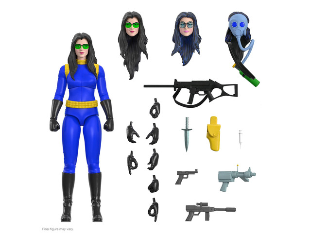 Super7 ULTIMATES! G. I. Joe Baroness - 7'' G. I. Joe Action Figure with Accessories Classic Cartoon Collectibles and Retro Toys