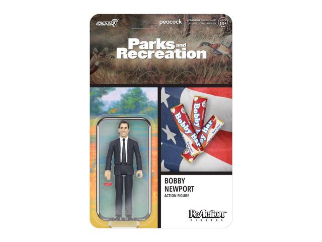 Super7 Parks and Recreation Reaction Wave 3 - Bobby Newport Action Figure Classic Collectibles and Retro Toys