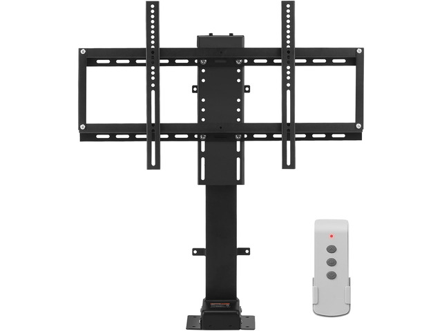Swivel Motorized TV Lift Stroke Length 40 Inch Motorized TV Mount Fit for 32-70 Inch TV Lift with Remote Control Height Adjustable 28.74-68.11...
