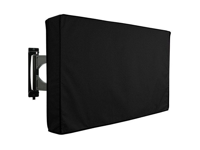 Outdoor TV Cover - Panther Series - Universal Weatherproof Protector for 36-38 Inch TV - Fits Most Mounts & Brackets