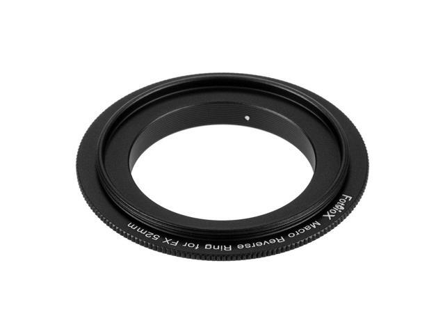Fotodiox 52Mm Filter Thread Macro Reverse Mount Adapter Ring Compatible With Fuji X-Mount Cameras
