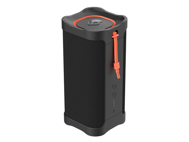 Lifeworks Terrain XL Wireless Bluetooth Speaker - IPX7 Waterproof Portable Speaker, 18 Hour Battery, Nylon Wrist Wrap, True Wireless Stereo (Black)