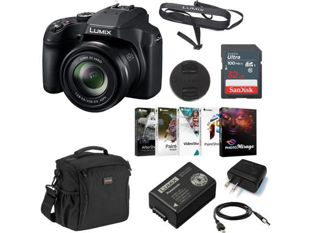 Panasonic Lumix DC-FZ80 Digital Camera - Free Accessory Bundle #DC-FZ80K MA