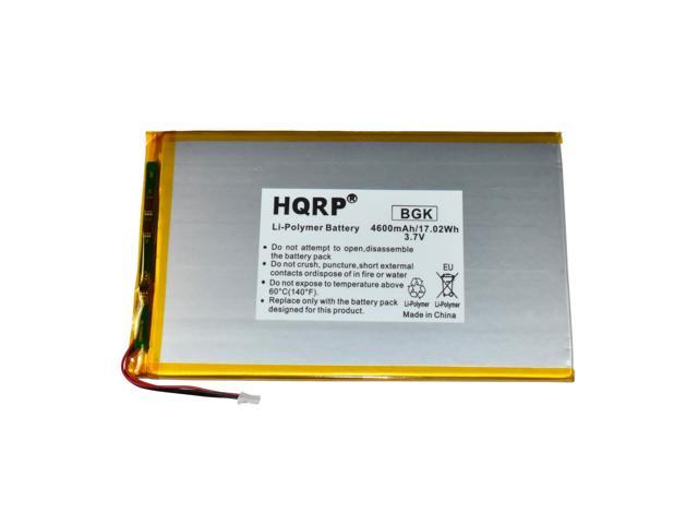 HQRP Battery Compatible with RCA 10-Inch Viking Pro RCT6303W87 RCT6303W87DK RCT6K03W13 Tablet PT3090135 3.7v 4Ah 4600mAh