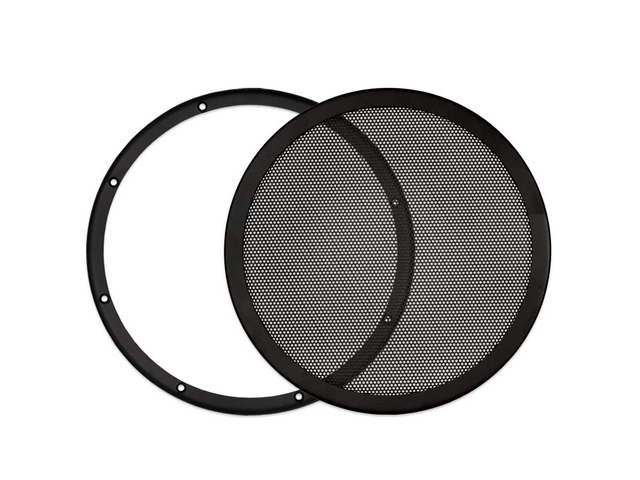 Goldwood Snap On 10' Subwoofer Grille Steel Mesh Speaker Black (SGM10)