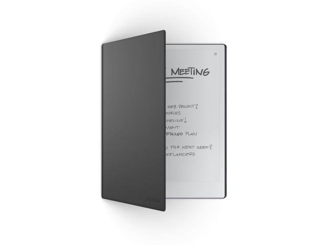 reMarkable Book Folio - Official reMarkable 2 Cover Slim Premium Leather Folio in Black Stylish Protection for Your reMarkable 2 Tablet