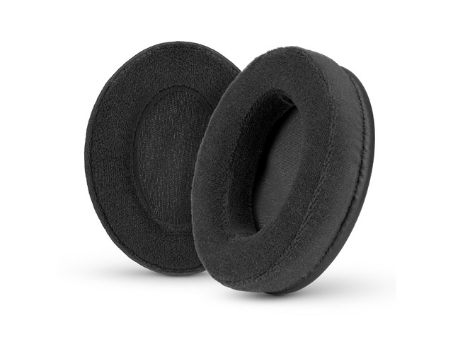 Velor Replacement Ear Pads for HyperX Cloud & Alpha, ATH M50X, Steelseries Arctis, Logitech G Pro & More Headphones, Soft Velour, Memory Foam &...