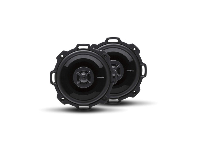 P142 Punch 4' 2-Way Coaxial Full Range Speakers - Black (Pair)