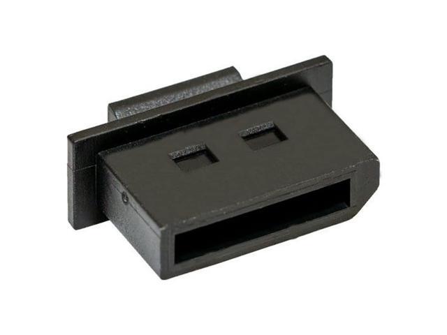 Cable Leader 50 PCS DisplayPort Dust Cover Black Color