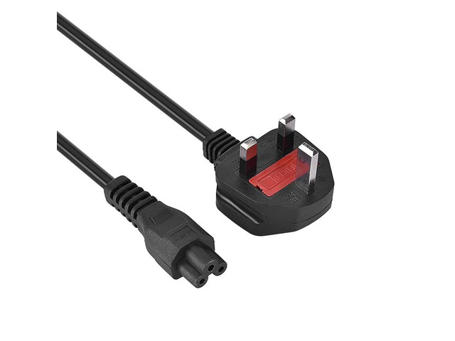 UK 3 Prong AC Power Cord Cable for Dell HP Asus Sony Toshiba Lenovo Acer Charger (UK Power Cord)