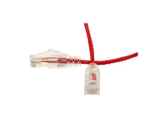 CableWholesale Cat6 Slim Ethernet Patch Cable 28AWG ETL Approved RJ45 Gold Plate Connector Snagless/Boot Unshielded Twisted Pair (UTP) Internet.