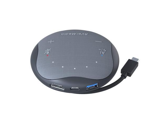 AVerMedia AS315 Pocket Speakerphone USB Microphone Portable TAA Compliant