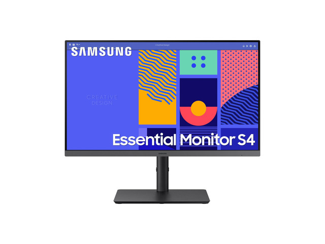 24-Inch S43GC Series Business Essential Computer Monitor, IPS Panel, Height Adjustable Stand, Triple Input, New DisplayPort, 100Hz, AMD FreeSync,...