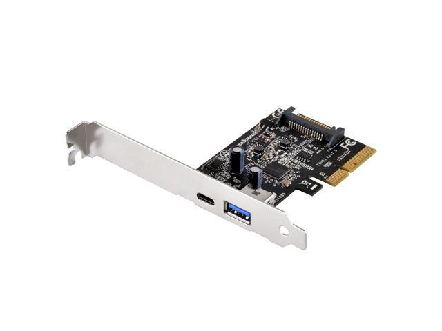 2 ports USB 3.1 Gen2 10Gbps Type C and Type A PCI Express card Gen2 x 2 (USB 3.1 A+C)