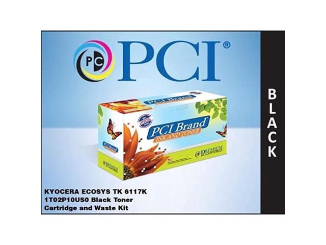 PCI Brand Kyocera TK-6117-PCI New Compatible Replacement For Kyocera TK-6117 Black Toner Cartridge 15000 Page Yield