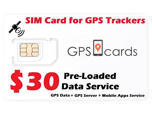 Global Coverage Preloaded Sim Gps.Cards Personal Tracking Equipment For Cars