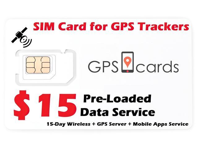 3In1 Size Gps Sim - $15 For Excellence Nationwide Tracking For Gps-408