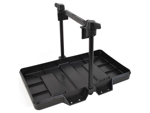 Attwood 9091-5 USCG-Approved 27 Series Adjustable Hold-Down Marine Boat Battery Tray Black