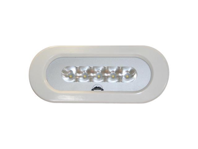 Scandvik Flush Mount Spreader Light - 10-30V - White