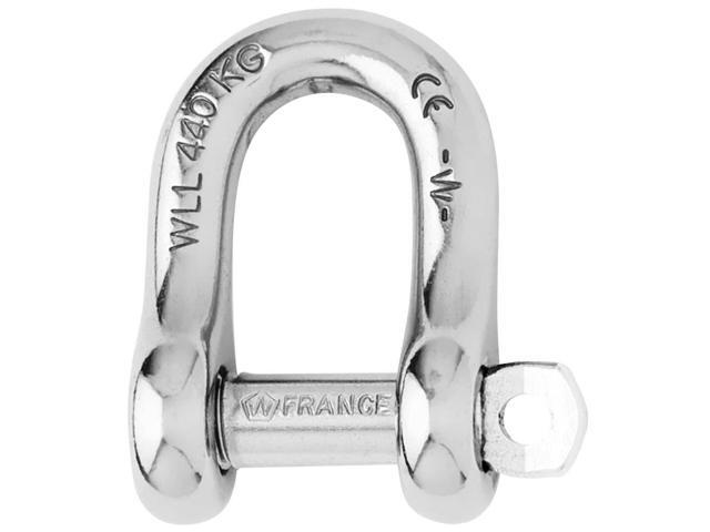 Wichard Captive Pin D Shackle - Diameter 5mm - 3/16'