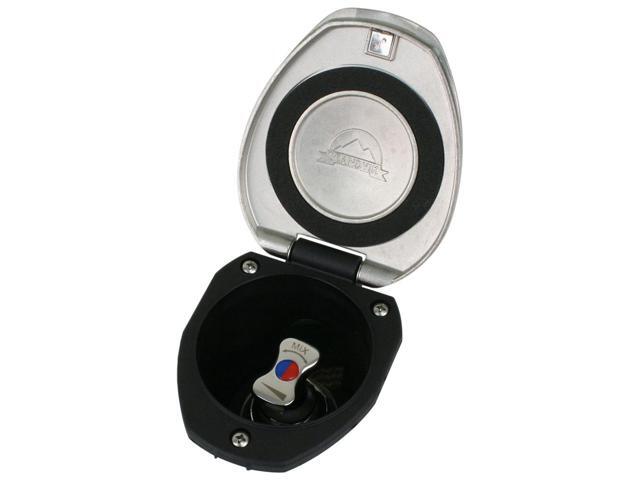 Scandvik Recessed T-Handle Mixing Valve - SS w/Black Cup