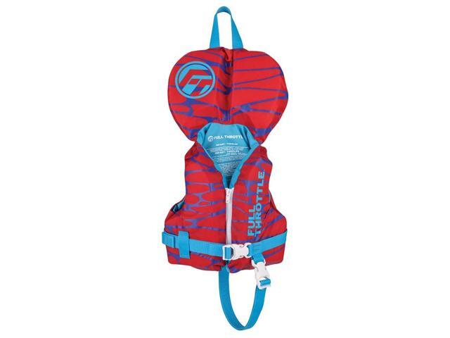 Full Throttle Infant Nylon Life Jacket - Red