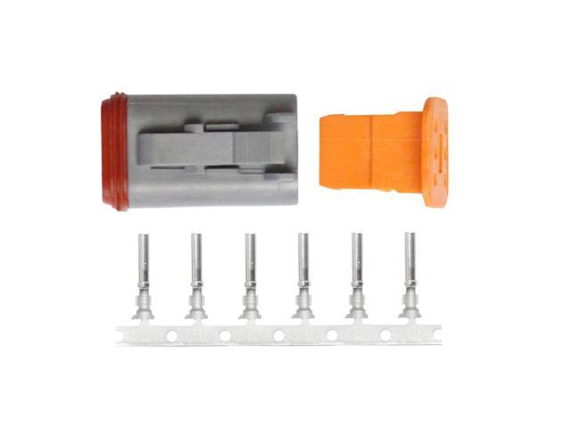 PACER DT DEUTSCH PLUG REPAIR KIT 14-18 AWG (6 POSITION)