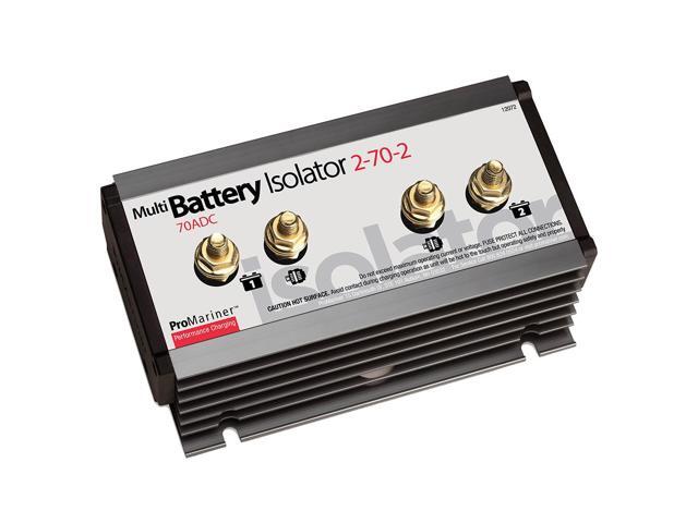 ProMariner Battery Isolator - 2 Alternator - 2 Battery - 70 AMP
