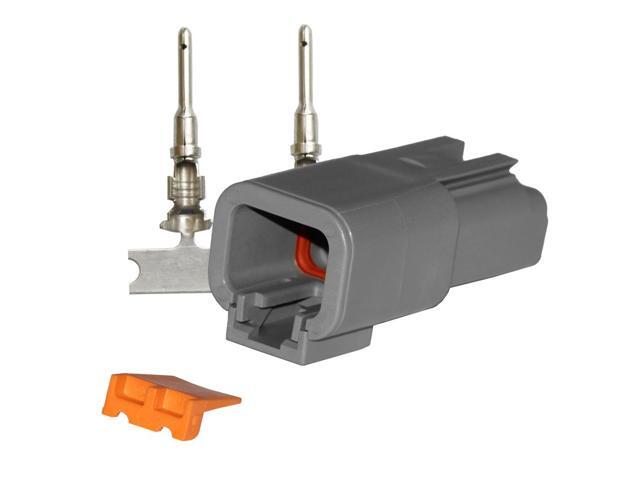 Pacer DTP Deutsch Receptacle Repair Kit - 14-12 AWG (2 Position)