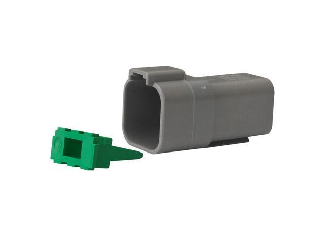 Pacer Deutsch DT Receptacle & Wedge Lock Kit - 6 Position - 5 Pack