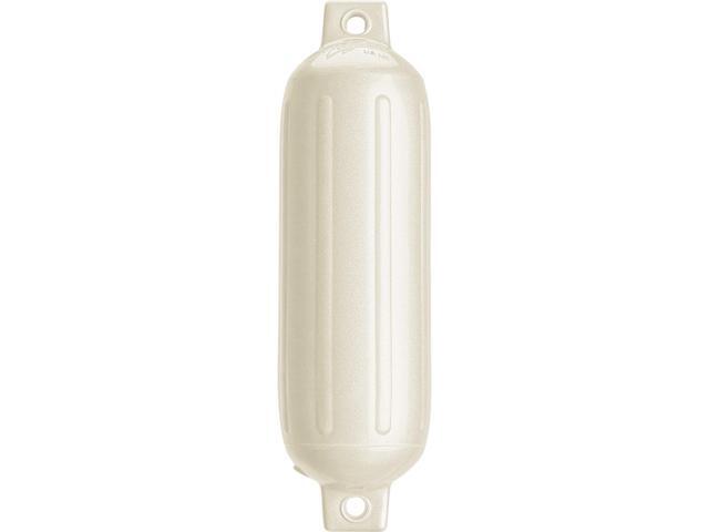 Polyform G-3 Twin Eye Fender 5.5' x 19' - Metallic White
