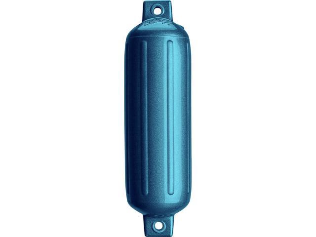 Polyform G-4 Twin Eye Fender 6.5' x 22' - Metallic Blue