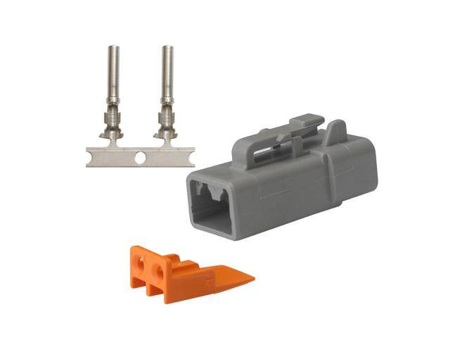 Pacer DTP Deutsch Plug Repair Kit - 14-12 AWG (2 Position)