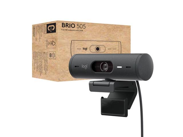 Logitech - Brio 505 Full HD Webcam with Auto Light Correction, Auto-Framing, Works with Microsoft Teams, Zoom, Google Meet - Graphite - image 11