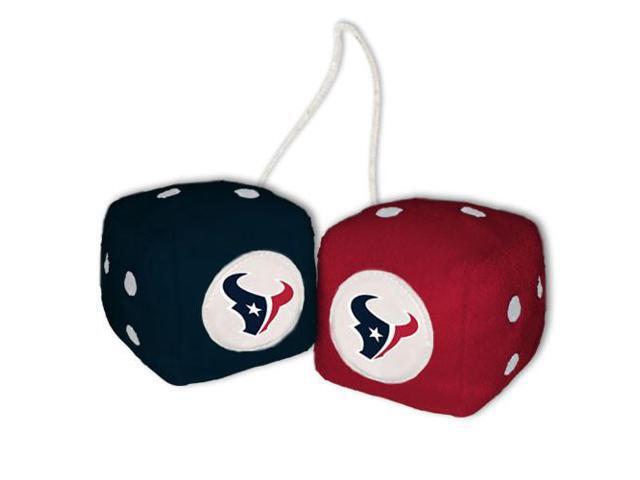FREMONT DIE Inc Houston Texans Fuzzy Dice Fuzzy Dice