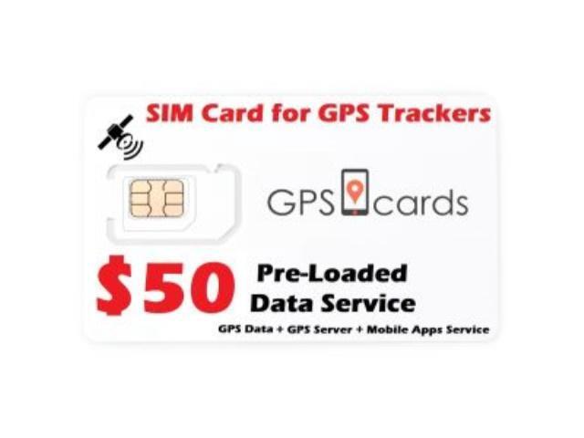 GPS Cards PREPAID Sim for BARTUN GPS Pet Tracker Device Phone APP IOS Android