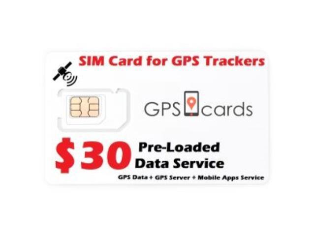 GPS Card for Concox HVT001 Portable Van Tracker + Phone APP + Sim Card