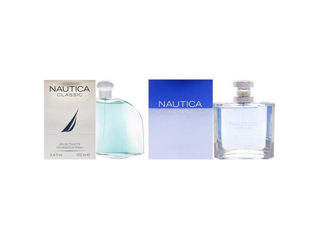 Nautica Classic Voyage Kit For Men 2 Pc 3.4Oz And 3.3Oz Edt Spray Set