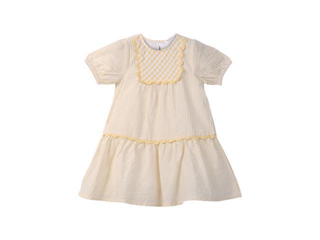 Beebay Y/d lace detail dress yellow - 3 Years