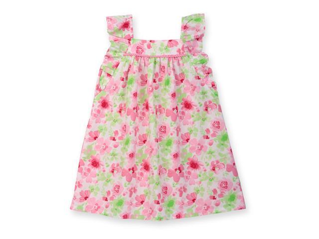 Beebay Floral print frill sleeve dress Multi-Color - 4 Years