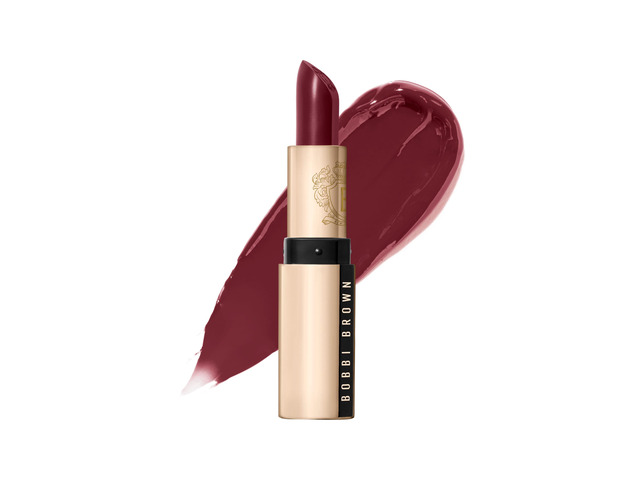 Bobbi Brown Luxe Lipstick Bold, Skincare-Infused Lipstick for Rich Satin Finish Chamomile Oil & Jasmine Flower Wax, 0.12 Ounce, Your Majesty