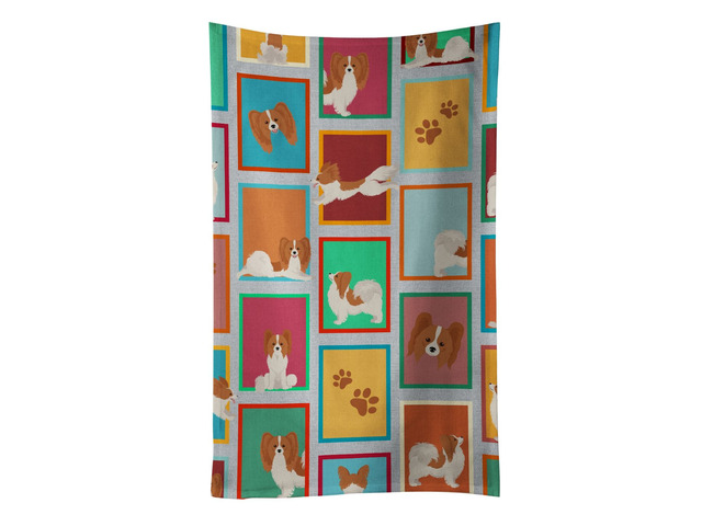 Lots of Red and White Papillon Kitchen Towel Dish Cloths Guest Hand Towel Decorative Bathroom Towel for Face,Tea, Dishcloth, Kitchen and Bath